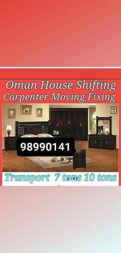 io house Muscat Mover tarspot loading unloading and carpenters sarves.