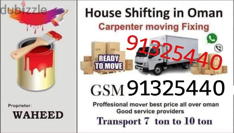 Shifting and Loading/unloading Service aprivider 1
