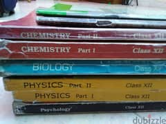 cbse class 12 pcb psychology and English textbooks