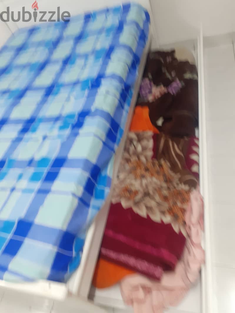 Bed with Mattress with Storage facility available for urgent Sale 3