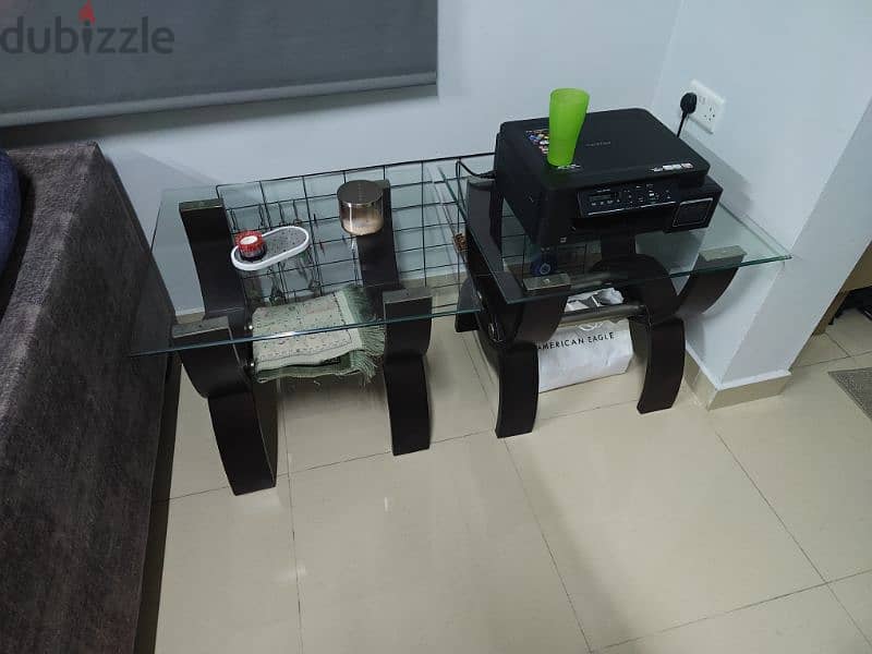 cofee table and 2 side tables 1