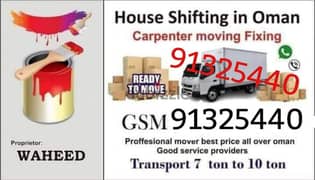 Shifting, loading/unloading Services 0