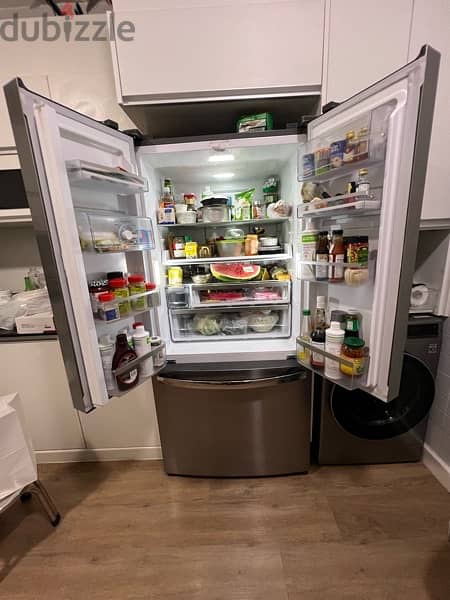 Electrolux French Door Refrigerator 524 Liters frost free. 1