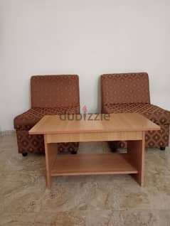 soft two siter table good condition