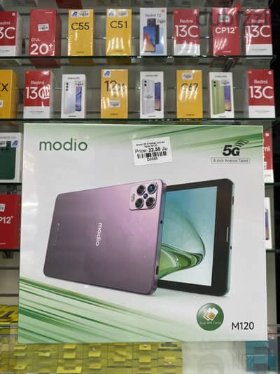 MODIO M120 5G TABLET  6gb Ram 256gb Storage.