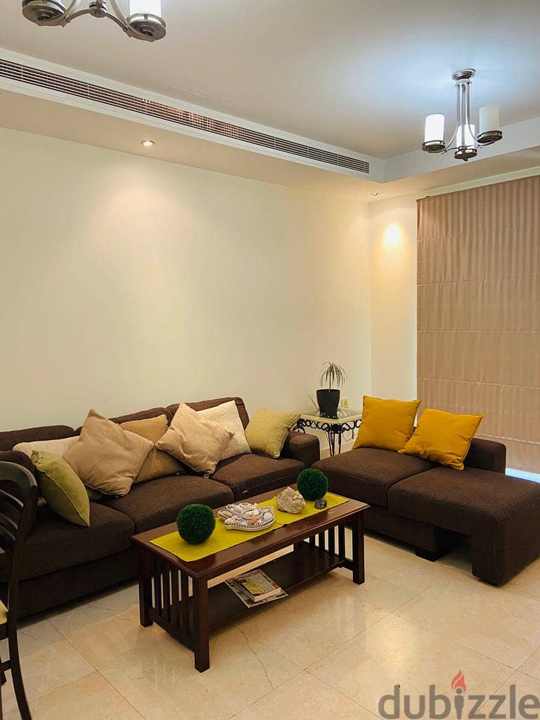 1 BHK furnished apartment for rent in Muscat Grand Mall dsg\e 1