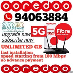 OOREDOO home and business connection 0