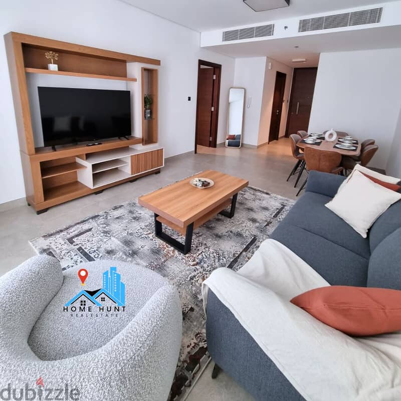 MUSCAT HILLS | LUXURIOUSLY FURNISHED 1BHK APARTMENT IN HILLS AVENUE 1
