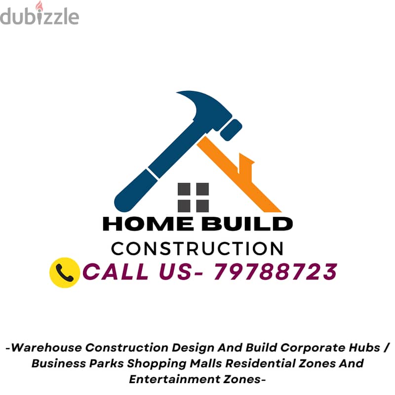 ⏩We do all kinds of Construction works as a CONTRACTOR 1