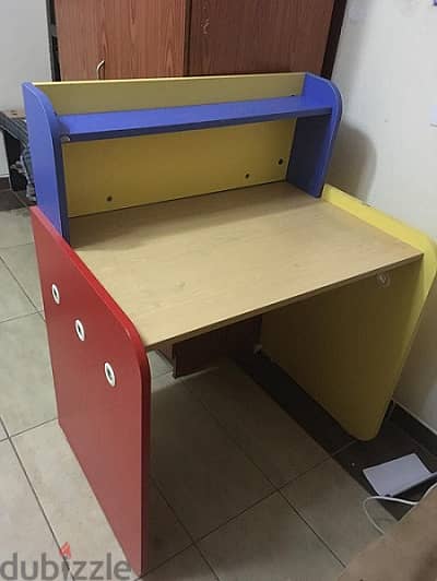 Study Table and book rack for Sale 1