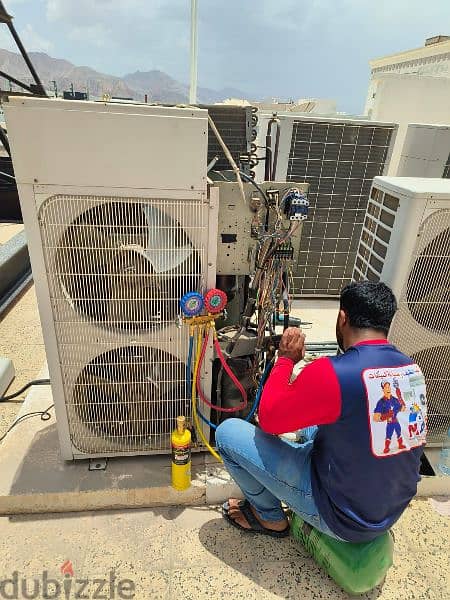 HVAC Air Conditioner work 0