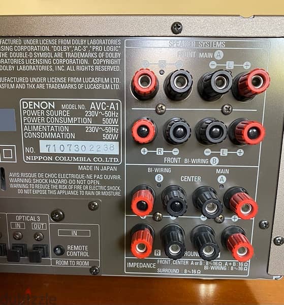 Denon AVC - A1 Avr amplifier for sale 4