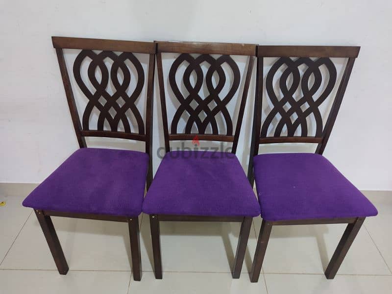 Dining table with 3 chairs 1