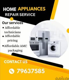 AC fridge and automatic washing machines repairing and service