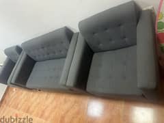 Sofa set ( 3, 1 ,1 seater)