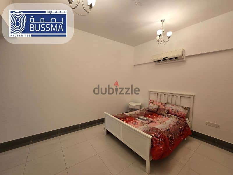 Partly furnished - high quality 2 bedrooms for RENT in Azaiba 4