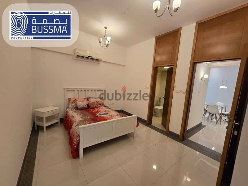 Partly furnished - high quality 2 bedrooms for RENT in Azaiba 6