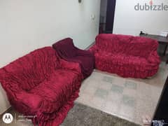 Sofa 6 Seater set with recliner (3+2+1)
