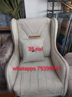 single sofa without delivery 1 piece 35 rial