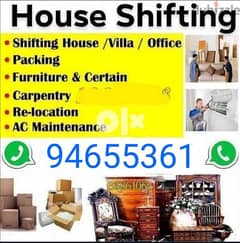 Muscat professional movers House shifting and transport