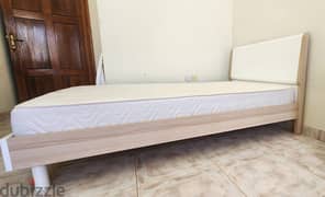 Single Bed with Mattress, Excellent Condition