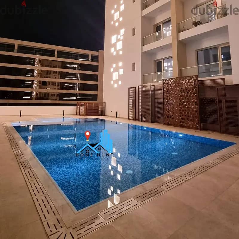 MUSCAT HILLS | LUXURIOUSLY FURNISHED 1BHK APARTMENT IN HILLS AVENUE 10