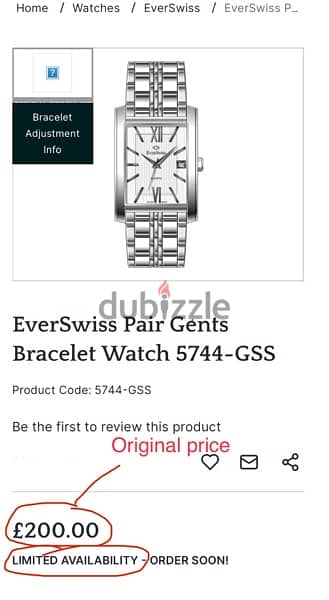watch from everswiss Switzerland brand 2