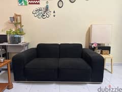 Black sofa