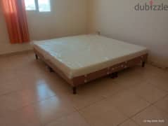 bed with matress 2 chair alamarah