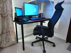 office chair & table
