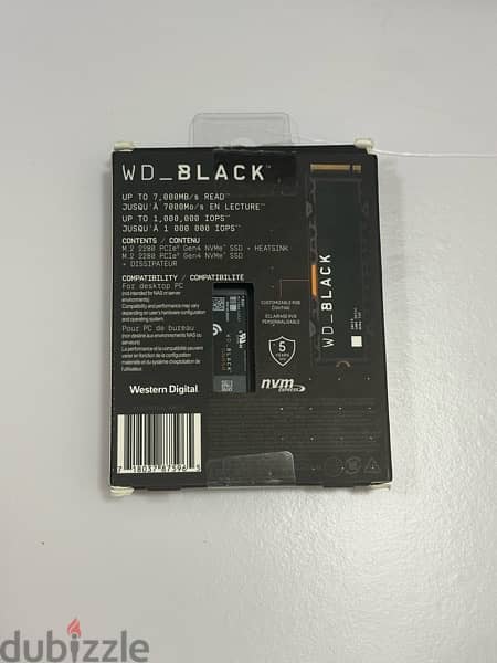 WD_BLACK SN850 NVMe SSD 2TB 1