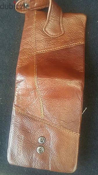 Real leather wallet 1