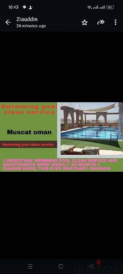 swimming pool clean service 0