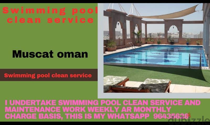 swimming pool clean service 1