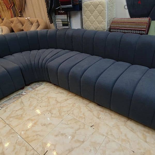 European style L sofa with 2single available in showroom 3