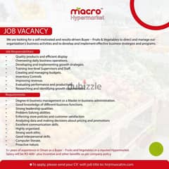 Job vacancy 0