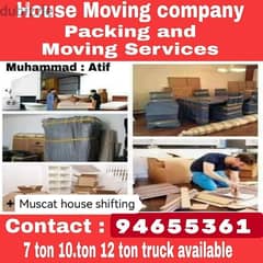 Muscat house shifting and transport services and 0