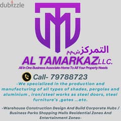we do All Kinds Of steel-shade work as a contarcting company