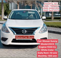 Nissan Sunny car Rent Available for Daily/monthly-Muscat,Oman