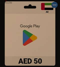 google play UAE 50 gift card