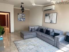wonderful furnished apartment for rent in Al Qurum, including intern