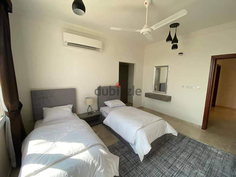 wonderful furnished apartment for rent in Al Qurum, including intern 7