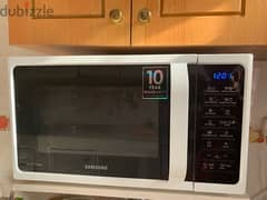 Microwave oven with convection & grill