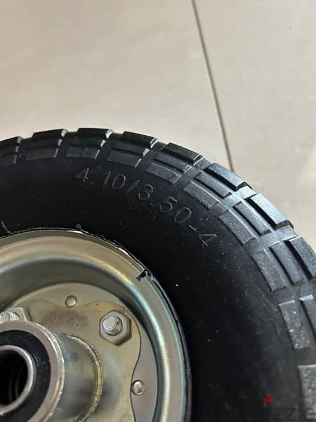 Brand New rubber bearing wheels 3