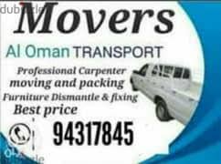 professional moving services and rent service