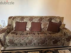 7 seater sofa with center table