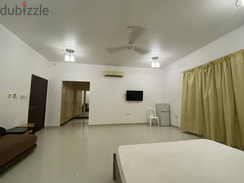Fully Furnished Spacious room on 18 November St close to Azaiba Beach 1