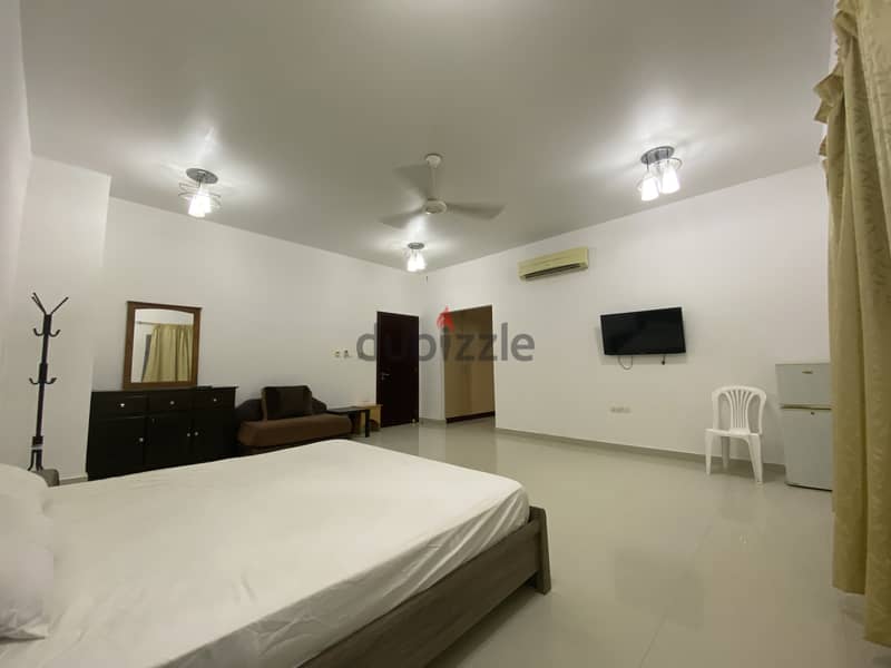 Fully Furnished Spacious room on 18 November St close to Azaiba Beach 2