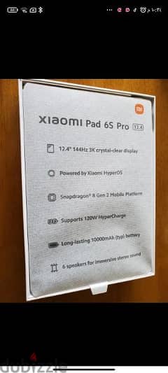 Xiaomi pad 6s 12.4 inch Global version