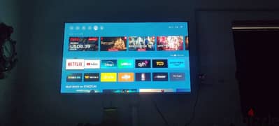 Geepas 55 inch Smart Tv Like New